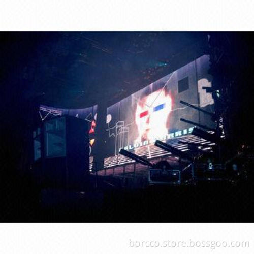 Full-color Outdoor Video Wall LED Curtain Screen Display with IP65 Protection Level